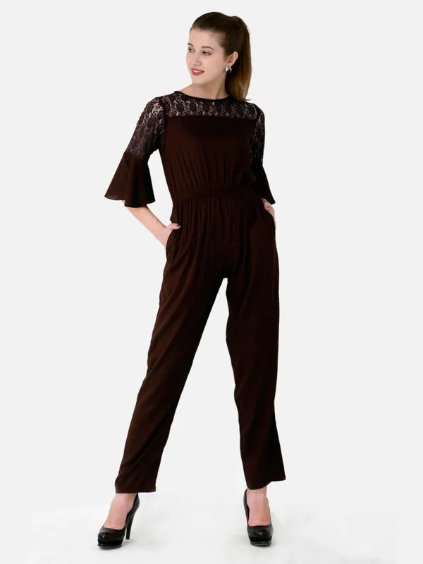 V&M_Brown_Jumpsuit_for_Women