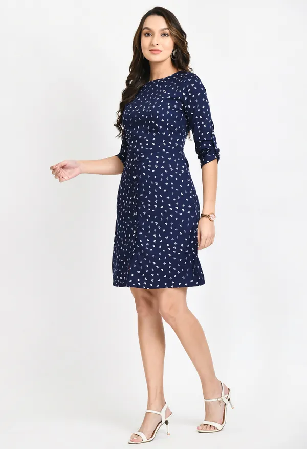 Navy_Blue_Printed_Crepe_Sheath_Dress