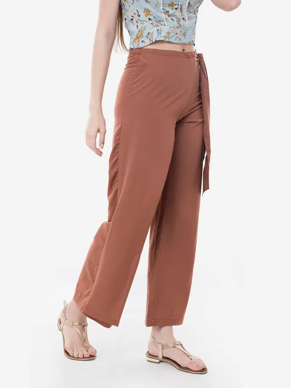 Rust_Smart_Regular_Fit_Solid_Regular_Trousers