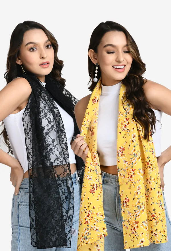 V&M_Women_Pack_of_2_Printed_Scarf
