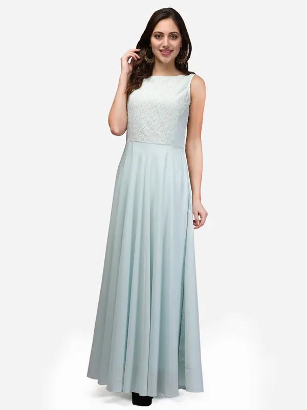 Sea_Green_Lace_Boat_Neck_Sleeveless_Flared_French_Crepe_Floor_Length_Gown_Dress