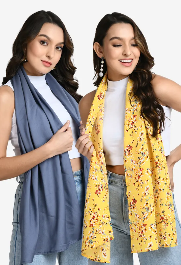 V&M_Women_Pack_of_2_Printed_Scarf
