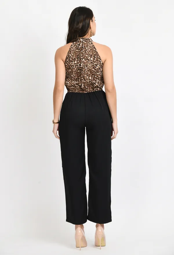 Black_Animal_Printed_Basic_Jumpsuit_For_Women