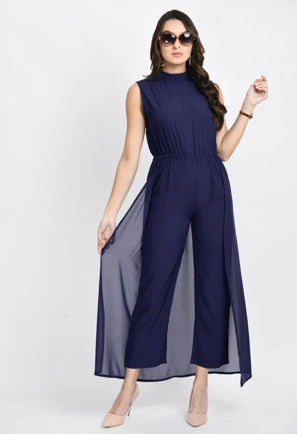 V&M_Navy_Blue_Layered_Sleevesless_Basic_Jumpsuit