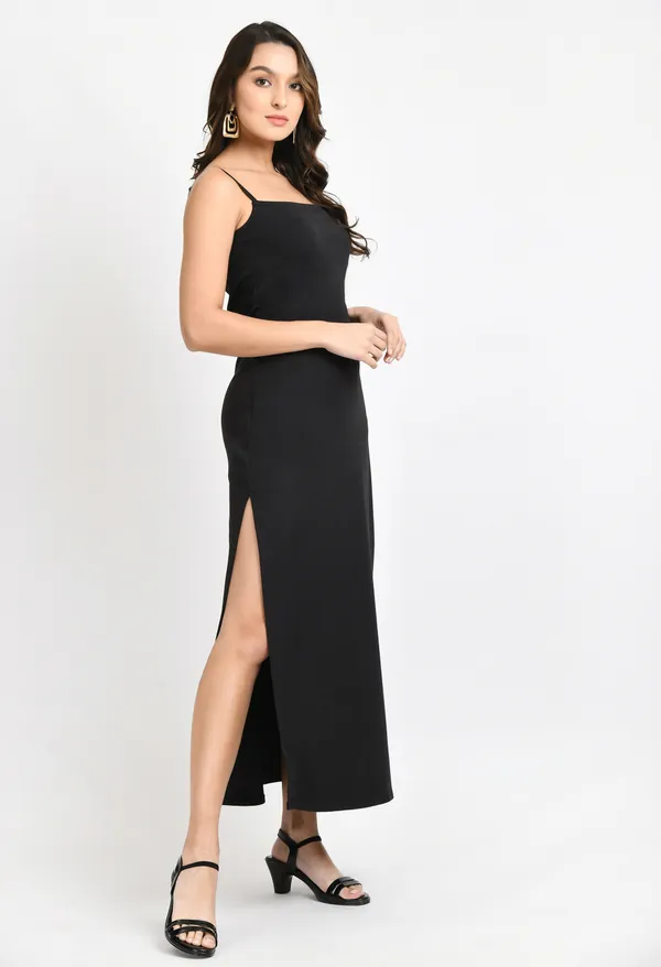 Black_Side_Slit_A-Line_Maxi_Dress