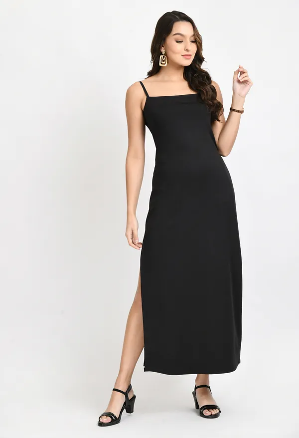 Black_Side_Slit_A-Line_Maxi_Dress