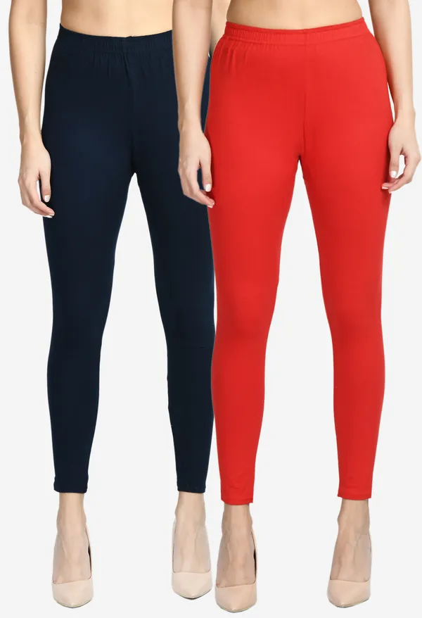 V&M_Women_Pack_of_2_Comfort_Fit_Ankle_Length_Leggings
