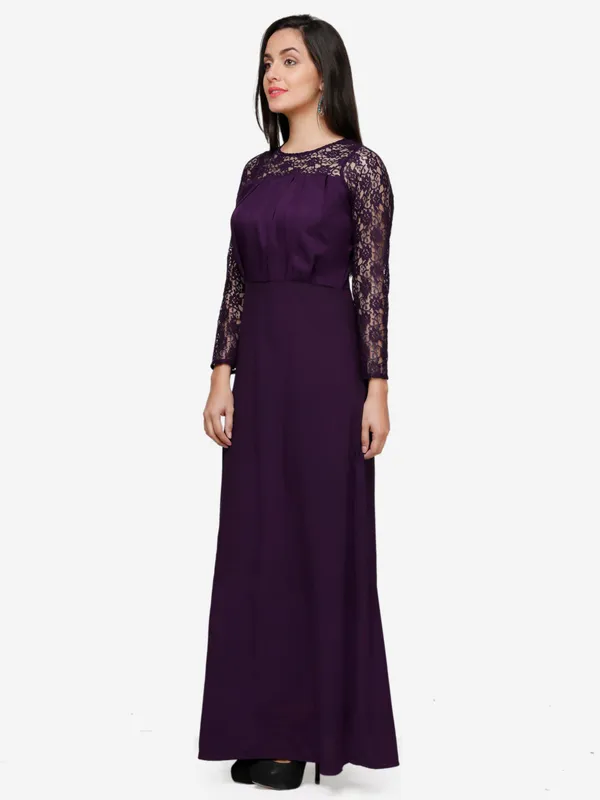 Purple_Self_Design_Crepe_Maxi_Dress