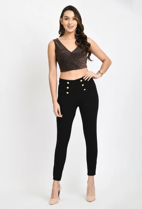 Burgundy_Shimmer_Lycra_Wrap_Crop_Top