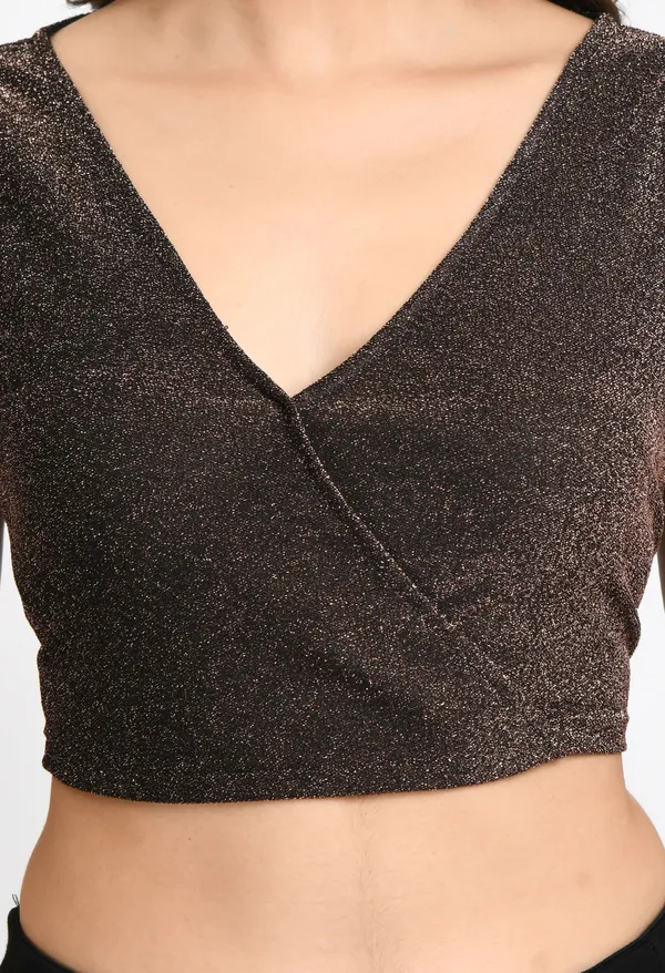 Burgundy_Shimmer_Lycra_Wrap_Crop_Top