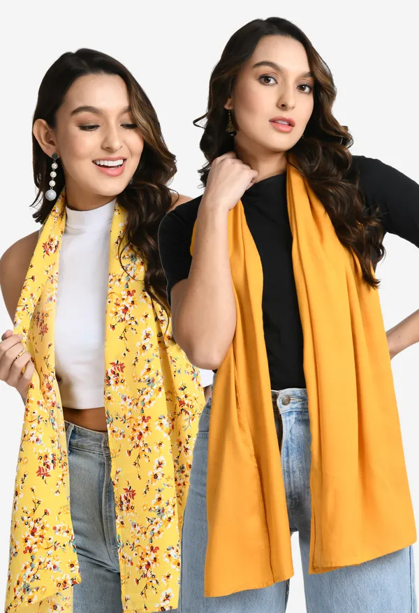 V&M_Women_Pack_of_2_Printed_Scarf