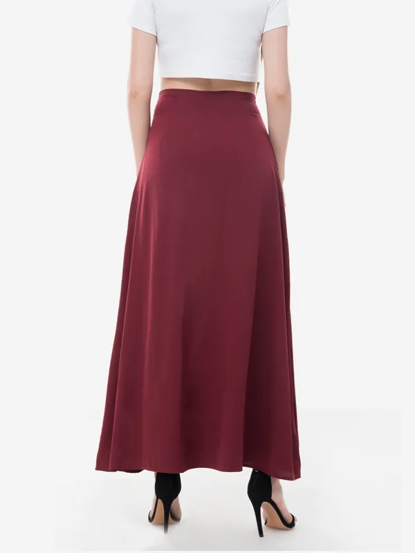 Maroon_Women_Maroon_Regular_Fit_Solid_Parallel_Skirt_Palazzo