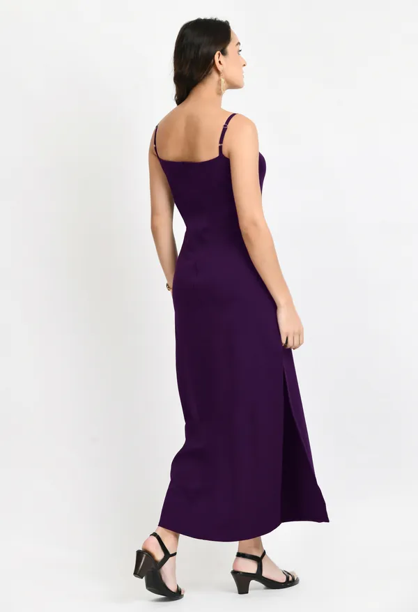 V&M_Purple_Side_Slit_Maxi_Dress_For_Women