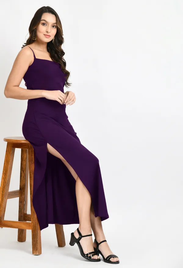 V&M_Purple_Side_Slit_Maxi_Dress_For_Women