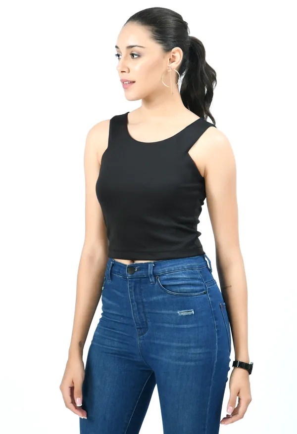 Black_Scuba_Women_Black_Solid_Top