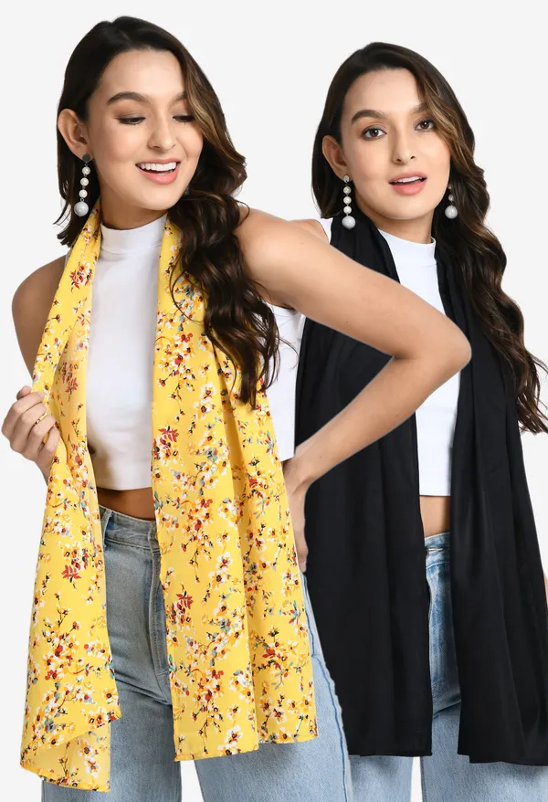 V&M_Women_Pack_of_2_Printed_Scarf