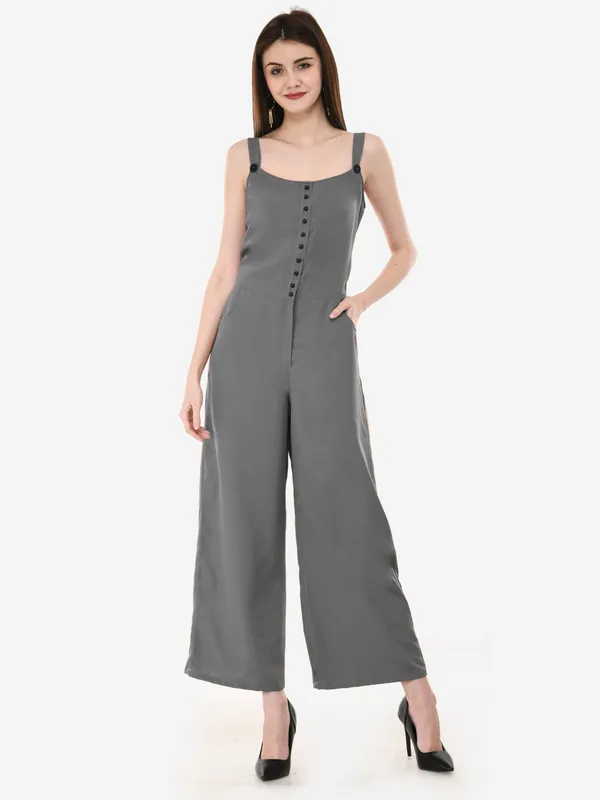 Grey_Solid_Basic_Jumpsuit_For_Women