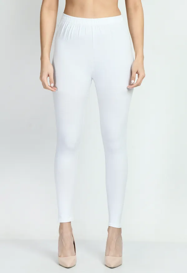 V&M_White_Women_Slim_Fit_Ankle-Length_Leggings