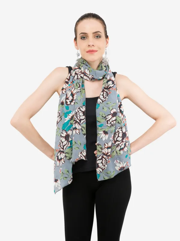 Multicolor_Polyester_Printed_Scarf_For_Women