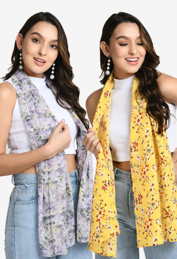 V&M_Women_Pack_of_2_Printed_Scarf