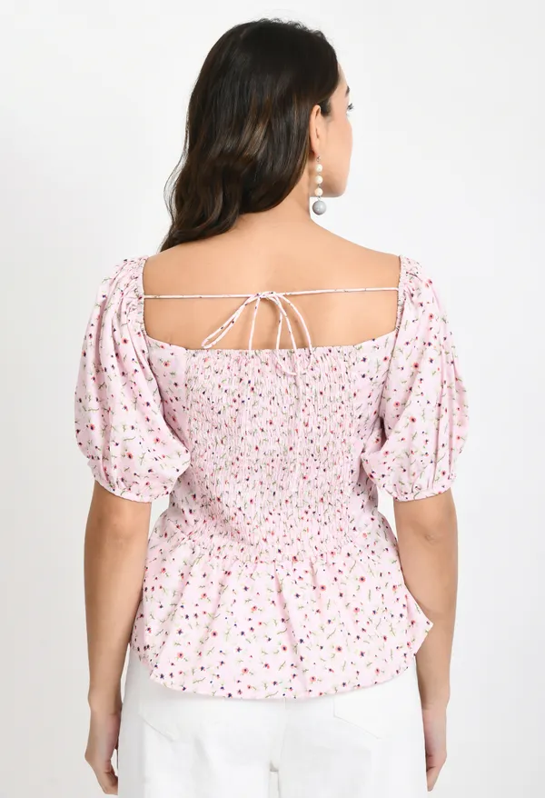 Light_Pink_Floral_Print_Crepe_Peplum_Top