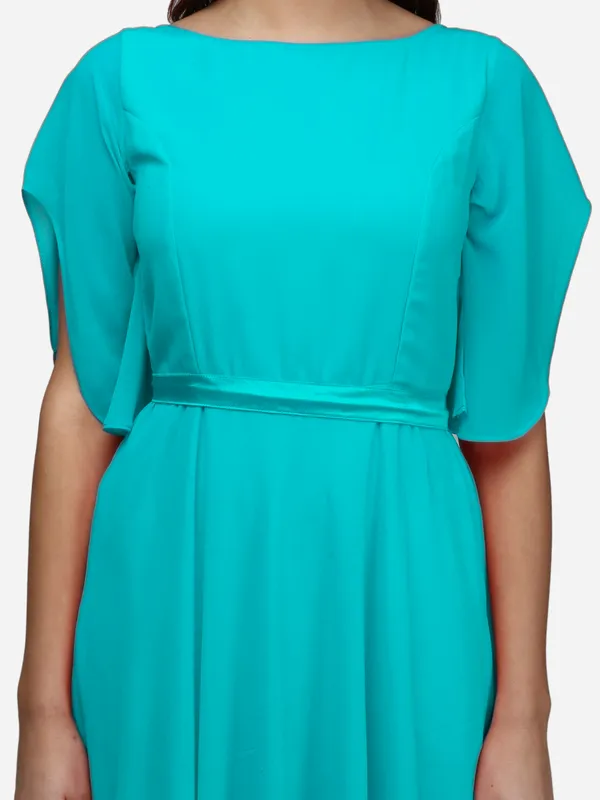 Sea_Green_Solid_Gown_For_Women