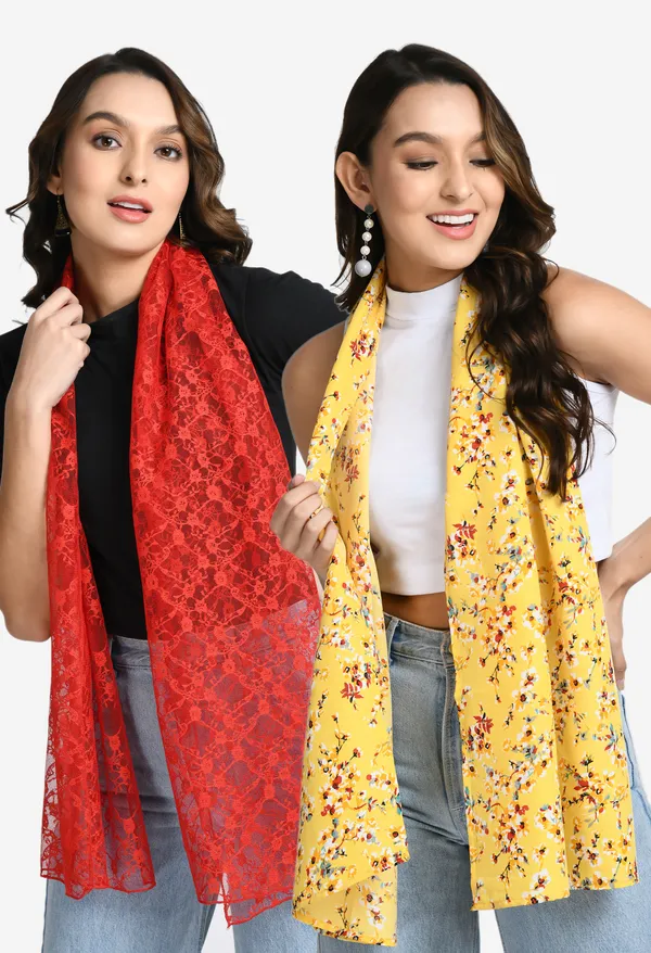 V&M_Women_Pack_of_2_Printed_Scarf