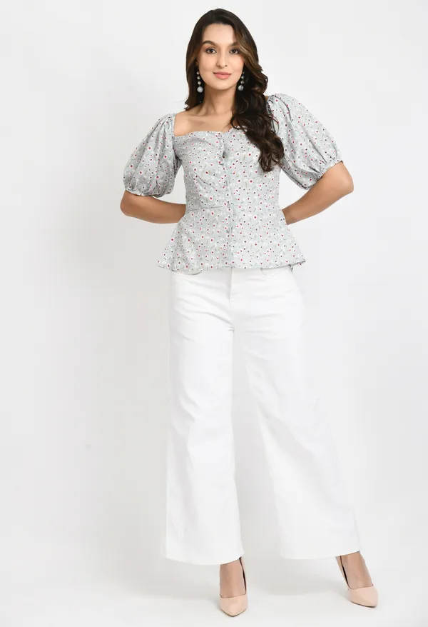 Grey_Floral_Print_Off-Shoulder_Crepe_Bardot_Top
