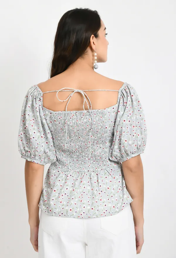 Grey_Floral_Print_Off-Shoulder_Crepe_Bardot_Top