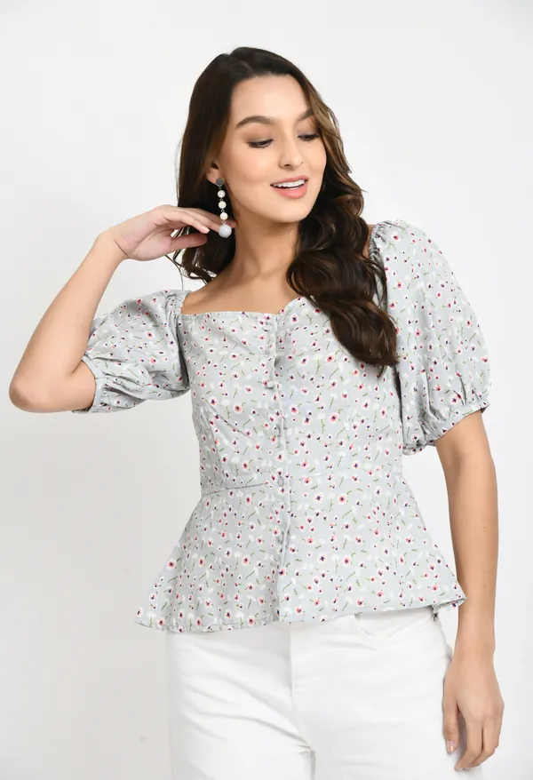 Grey_Floral_Print_Off-Shoulder_Crepe_Bardot_Top