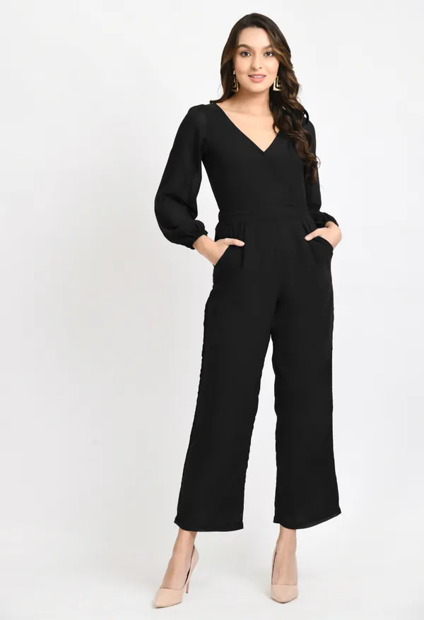 V&M_Black_V-_Neck_Full_Sleeves_Basic_Jumpsuit