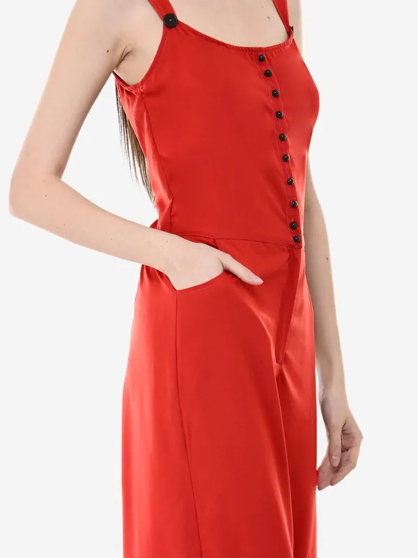 Red_Solid_Basic_Jumpsuit_For_Women