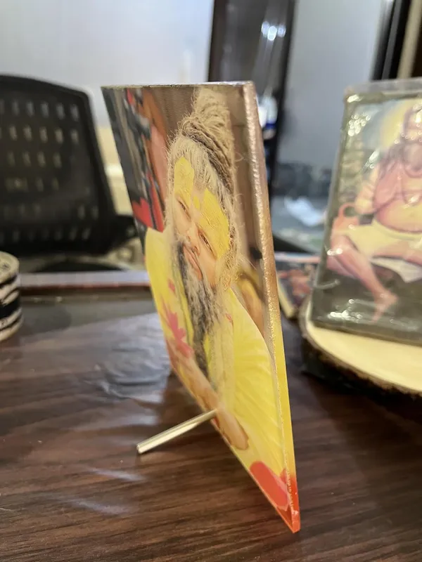 Multicolor_Shri_Premanand_Ji_Maharaj_Acrylic_Photo_Frame_For_Mandir,_Office_(8_X_6_In)