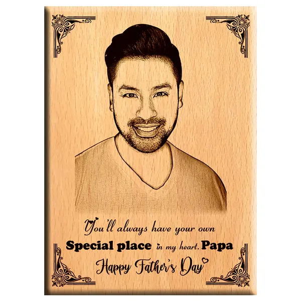 Multicolor_Personalized_Engraved_Wooden_Plaque_Unique_Fathers_Day_Gift_(8_X_6_In)