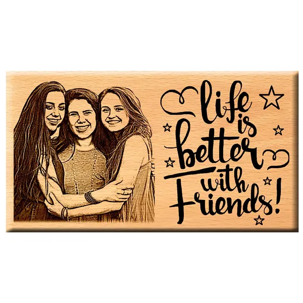 Multicolor_Rectangular_Wall_Mount_Personalized_Engraved_Wooden_Plaque_Best_Friends_Gifts_(7_X_4_In)