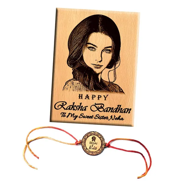 Multicolor_Personalized_Engraved_Wooden_Plaque_Gift_For_Raksha_Bandhan_(5_X_4_In)