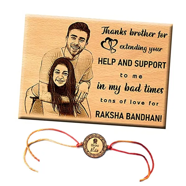 Multicolor_Personalized_Engraved_Wooden_Plaque_Gift_For_Raksha_Bandhan_(7_X_4_In)