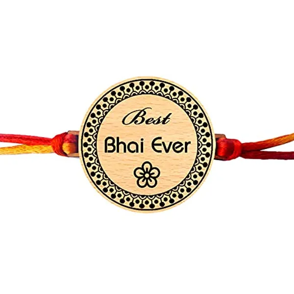 Multicolor_Personalized_Engraved_Wooden_Rakhi_With_Thread_(1.75_X_1.75_In)