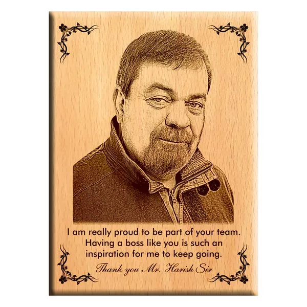 Multicolor_Personalized_Engraved_Wooden_Tabletop_Rectangular_Photo_Plaques_Gift_For_Boss_In_Office_Male/_Female_(8_X_6_In)