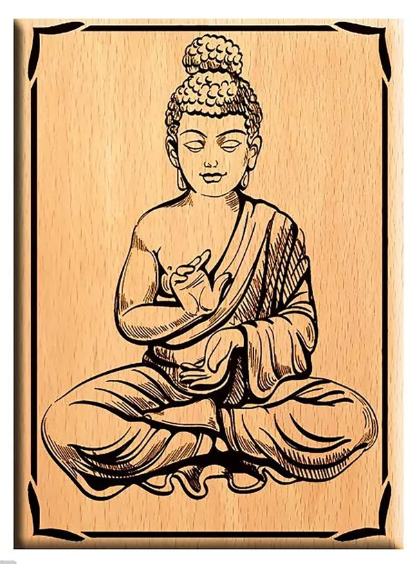 Brown_Buddha_Engraved_Photo_Frame/_Idol_For_Home_And_Office_Temple/_Desk_(7_X_5_In)