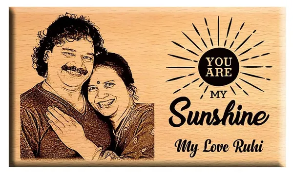Brown_Customized_Engraved_You_Are_My_Sunshine_Wooden_Photo_Frame_(6_X_4_In)