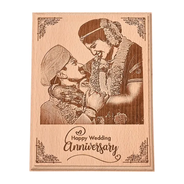 Brown_Engraved_Wooden_Photo_Plaque_Gift_For_Wedding_Anniversary_(8_X_6_In)