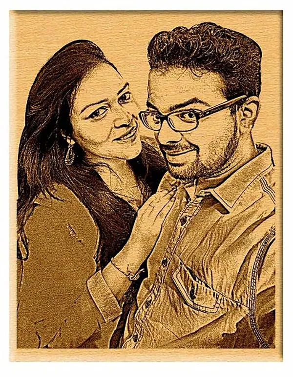 Brown_Couple_Photo_Without_Text_Engraved_Wooden_Photo_Plaque/_Frame_(7_X_5_In)