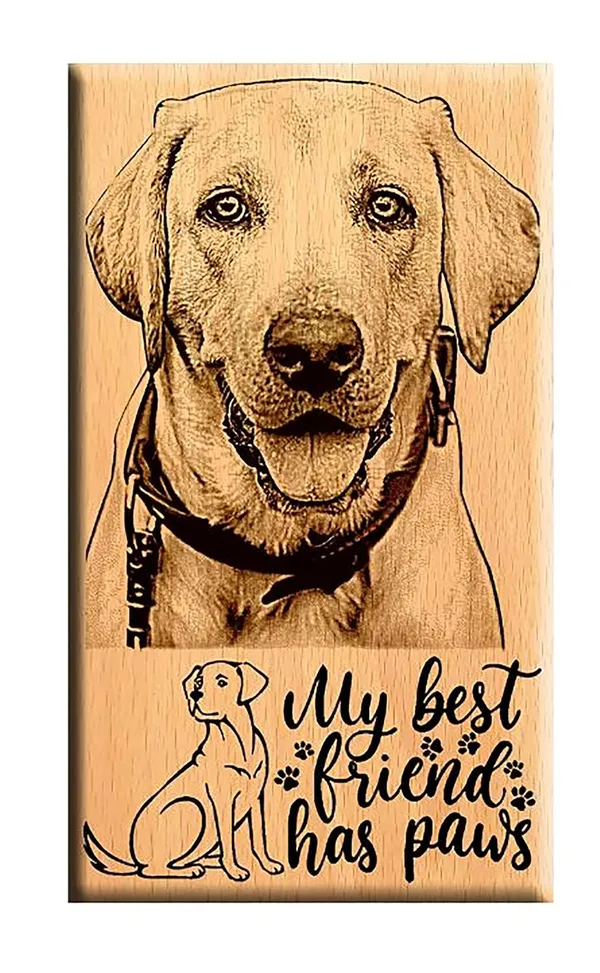 Brown_Personalized_Engraved_Dog_Cat_Photo_Gift_Frames_(7_X_4_In)