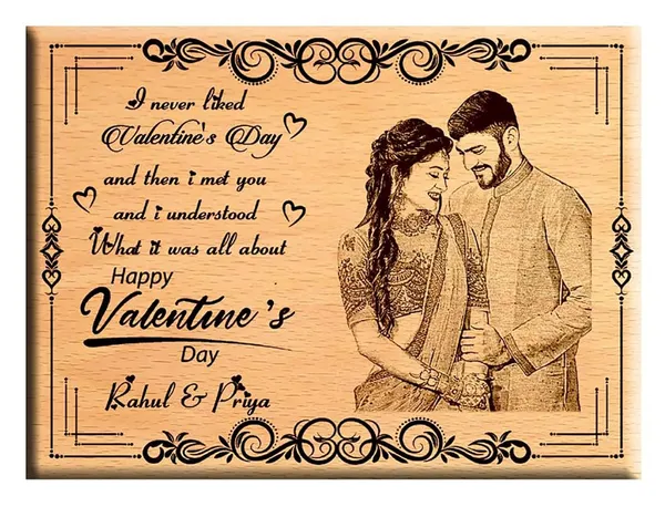 Brown_Customized_Engraved_Wooden_Valentine_Day_Photo_Frame_For_Couple_(9_X_7_In)