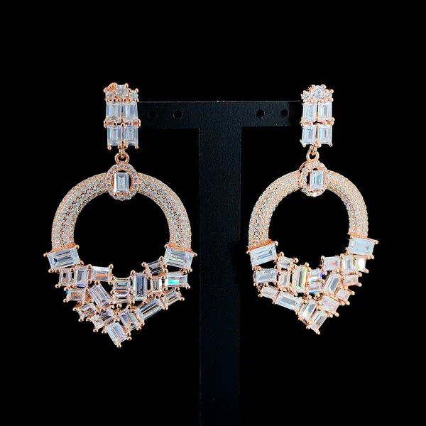 Deco_Circle_Earrings_With_Baguette_Cubic_Zirconia