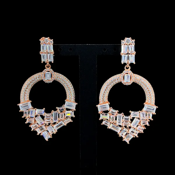 Deco_Circle_Earrings_With_Baguette_Cubic_Zirconia