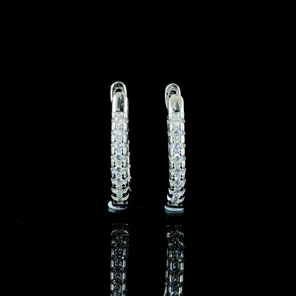 Elegant_Diamond-Studded_Hoop_Earrings