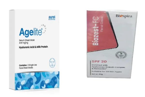 Pack_of_2_Biozest-Fc_Facial_Cream_For_Contact_Dermatitis_(_120G_)_|_Agelite_Serumsheet_Mask_|_Fasial_Mask