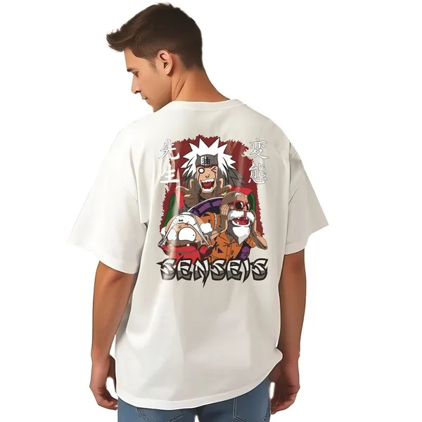 White_Terry_Cotton_Anime_TShirt_Oversized_Fit_240_GSM_Premium_Print_For_Men